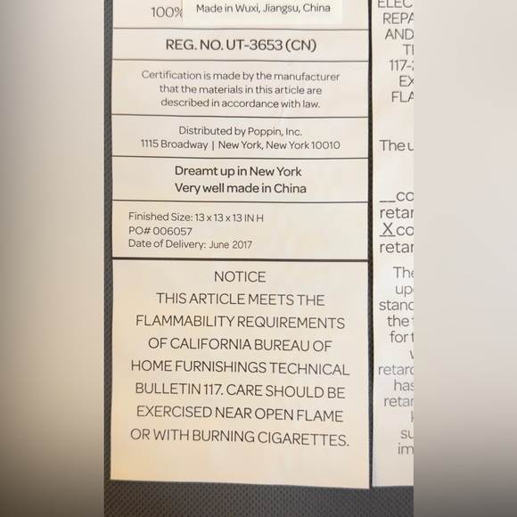 Kid's Poppin Box Seat, Ottoman, Footstool and Storage All in One Collapsible Box - Picture 8 of 9